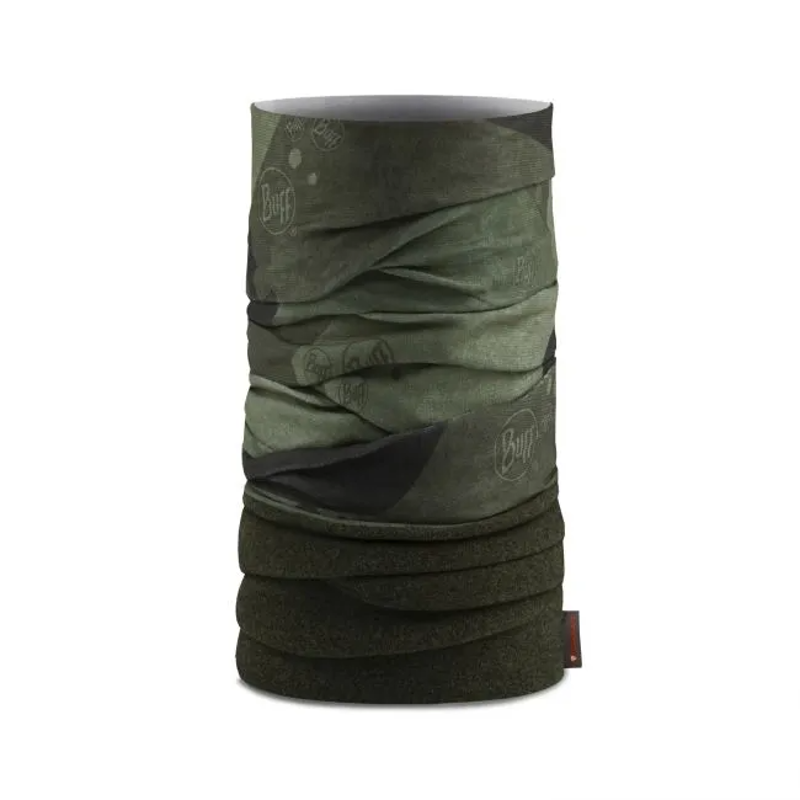 Buff Polar Neck Tube Kids in Big Camu Khaki-1